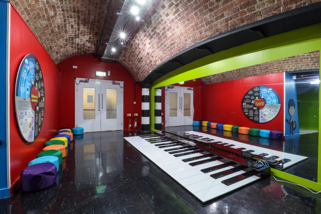 Discovery Zone in het Beatles Story Museum Liverpool