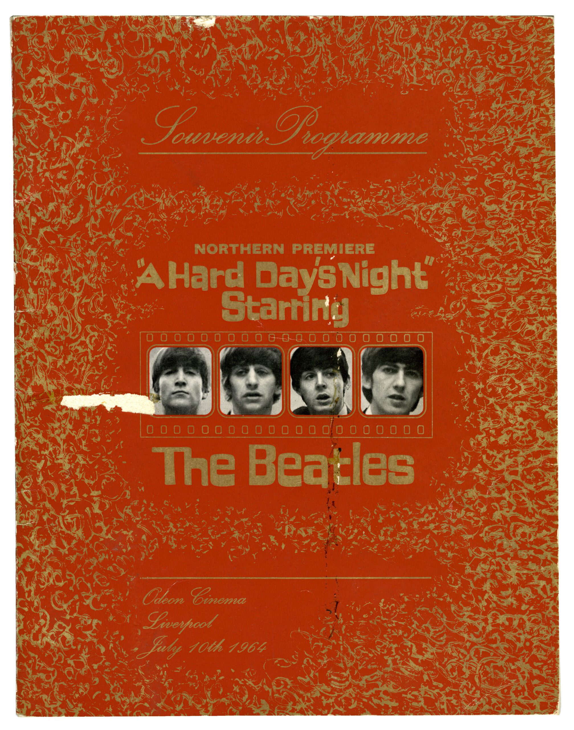 Recuerdos de A Hard Days Night de los Beatles