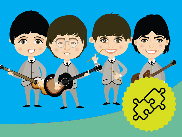 Beatles A Hard Days Night Woordzoeker