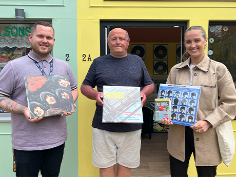 Donating ‘memories’ to AgeUK Wirral Memory Village