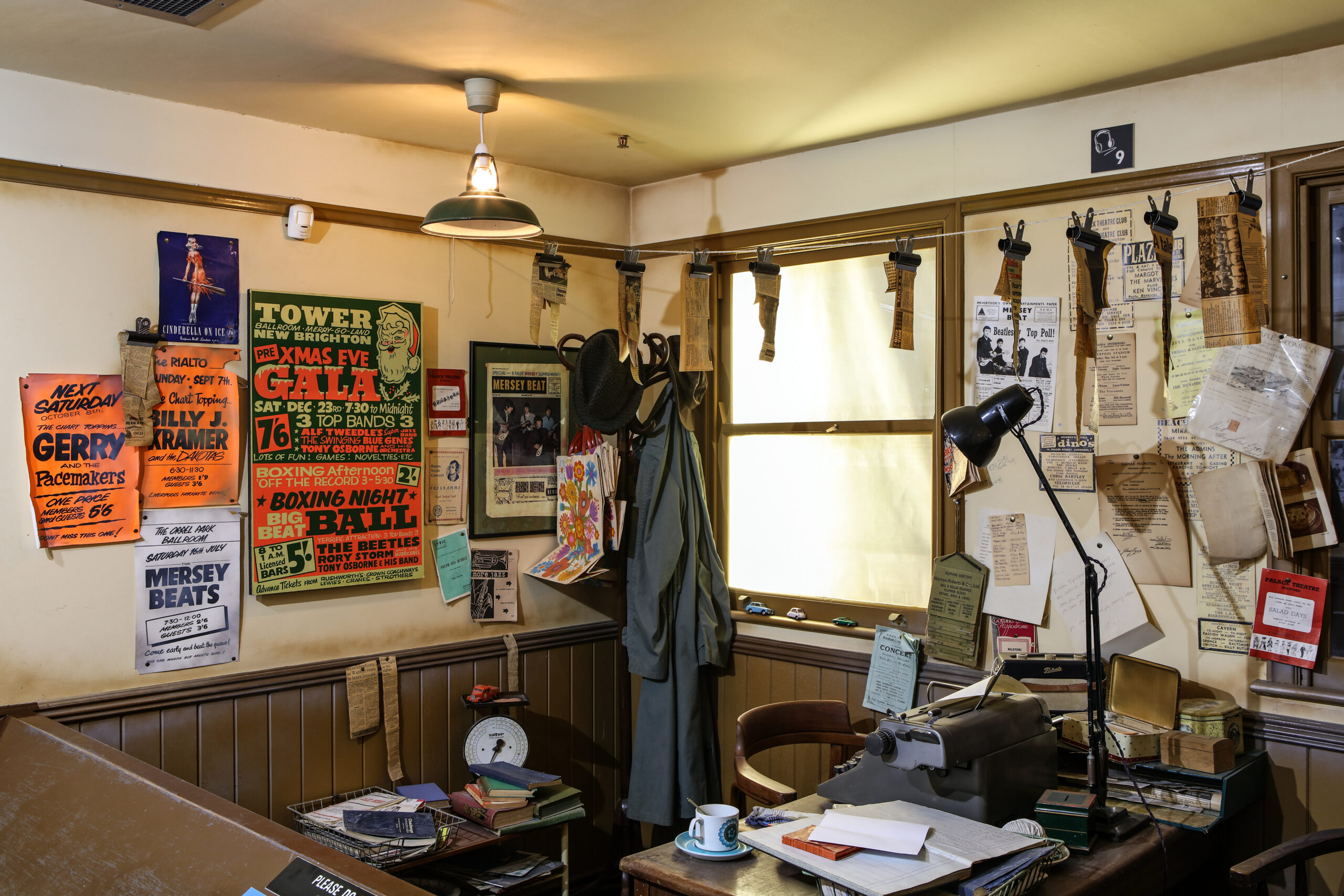 The Merseybeat room, part of The Beatles Story's Main Exhibition.