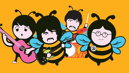 'Let It Bee' Fab Four Hives