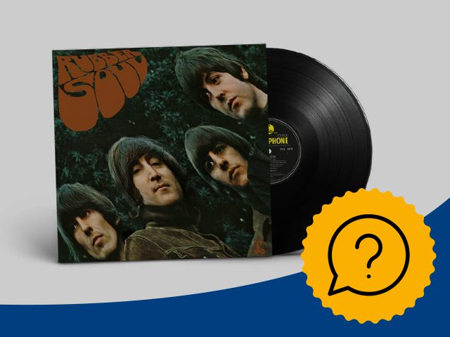 Beatles-spellen en -quizzen Rubber Soul